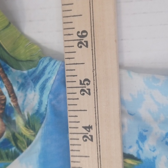 Aloha Republic Hawaiian Short Sleeve Button Down Shirt Made USA SZ XL Vintage - Picture 4 of 10